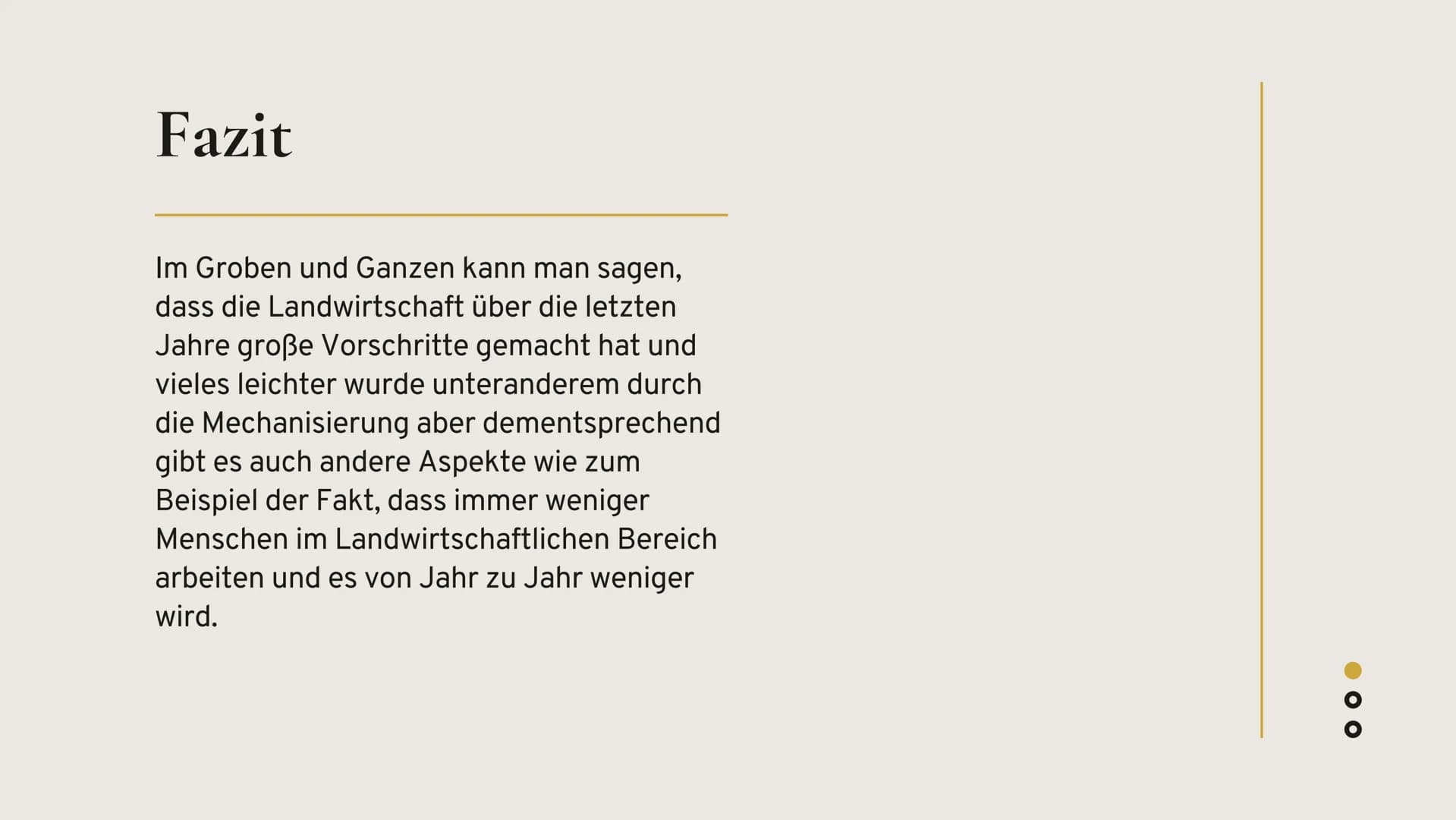 Entwicklung der
Landwirtschaft
Erdkunde LK
●●● Übersicht der
Präsentation
Definition
• Landwirtschaft früher
Landwirtschaft heute
Statistik
