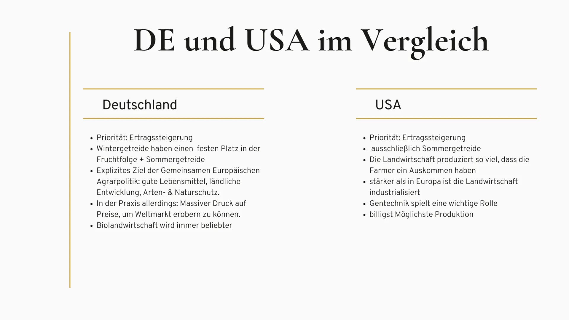 Entwicklung der
Landwirtschaft
Erdkunde LK
●●● Übersicht der
Präsentation
Definition
• Landwirtschaft früher
Landwirtschaft heute
Statistik
