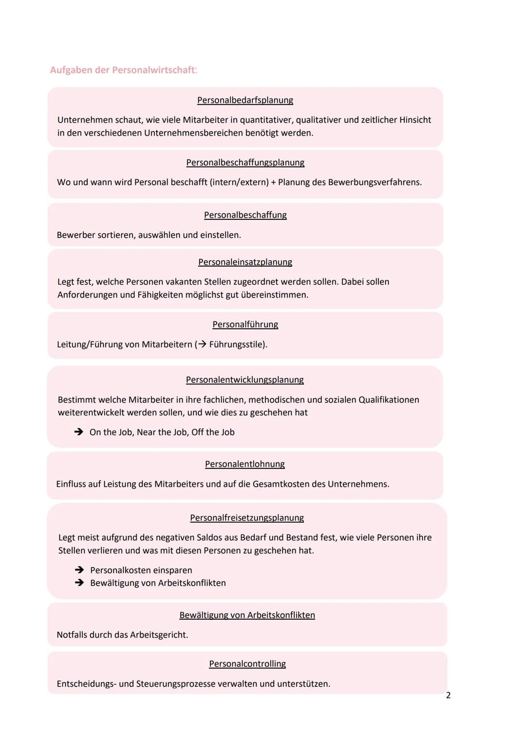 
<p>Personalmanagement umfasst die Gesamtheit aller Gestaltungs- und Verwaltungsaufgaben, die sich mit den Arbeitnehmern eines Unternehmens 
