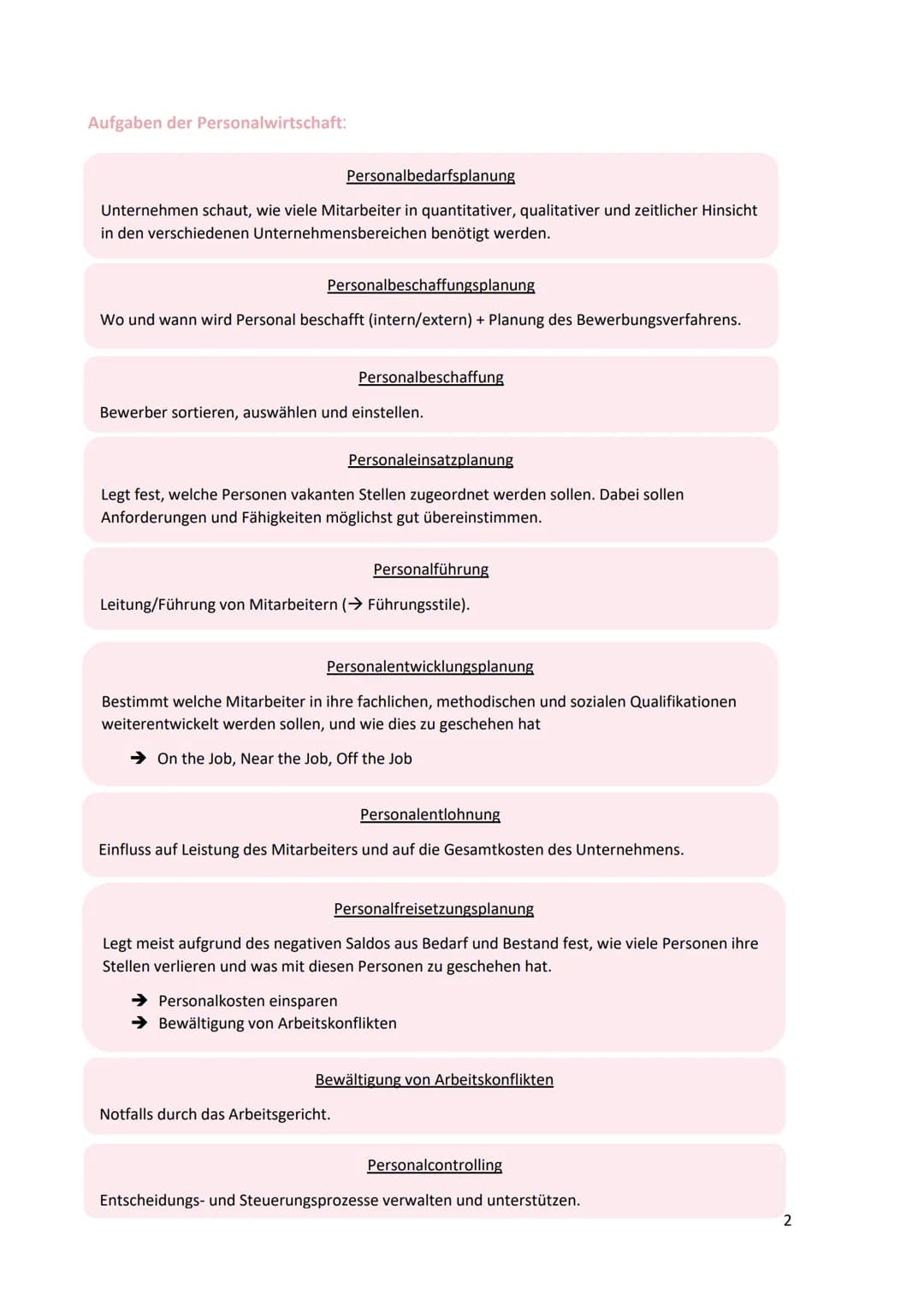 
<p>Personalmanagement umfasst die Gesamtheit aller Gestaltungs- und Verwaltungsaufgaben, die sich mit den Arbeitnehmern eines Unternehmens 