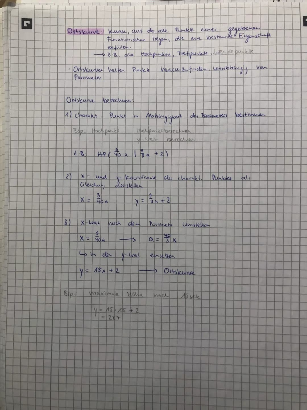 MATHE ABI
ANALYSIS
ANALYTISCHE GEOMETRIE
STOCHASTIK MATHE ABI
ANALYSIS
ANALYTISCHE GEOMETRIE
STOCHASTIK 2
Potenzregel
Beispiel :
Faktorregel