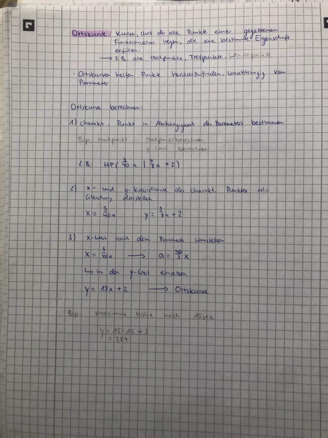 MATHE ABI
ANALYSIS
ANALYTISCHE GEOMETRIE
STOCHASTIK MATHE ABI
ANALYSIS
ANALYTISCHE GEOMETRIE
STOCHASTIK 2
Potenzregel
Beispiel :
Faktorregel