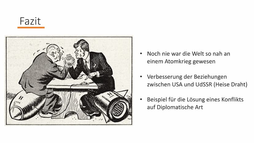 Die Kuba-Krise
1962
Die Welt vor einem Atomkrieg
2 1945 +
1949
1958
1959
Vorgeschichte
1959
• USA und UdSSR als etablierte Weltmächte mit un