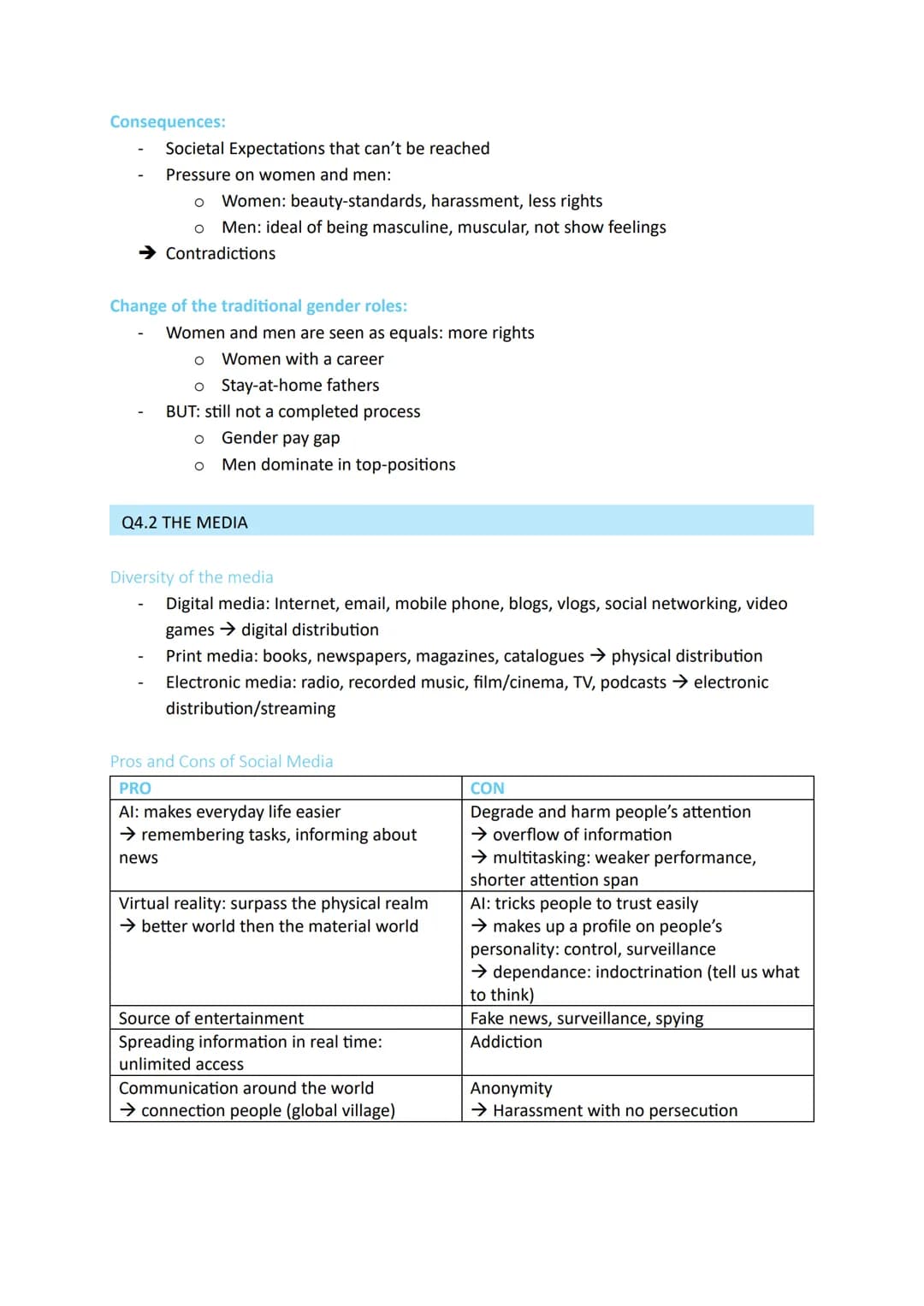 Lernzettel Englisch Q3
Q3.1 HUMAN DILEMMAS IN FICTION AND REAL LIFE
Dilemma
definition
A dilemma is when you have good reasons for each of s