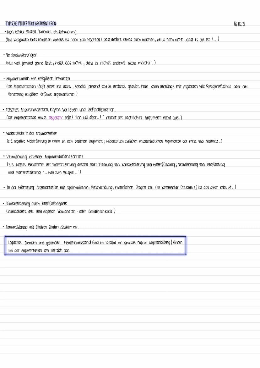 1. DER AUFBAU EINES ARGUMENTS
Argumentationsschritt
2. Begründung
• Warum stimmt die Behauptung (theoretisch)?
1. Behauptung
•Kerngedanke de