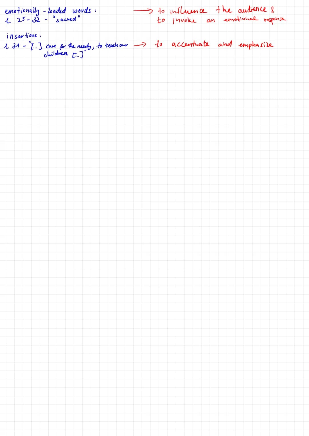 Language
11
be.
Overall casual language i
line 3- [...] fellow [...]
g.
Use
of
↳ line 7-
Direct addresse :
6 line 1-
Rhetoric
rhetorical
l. 