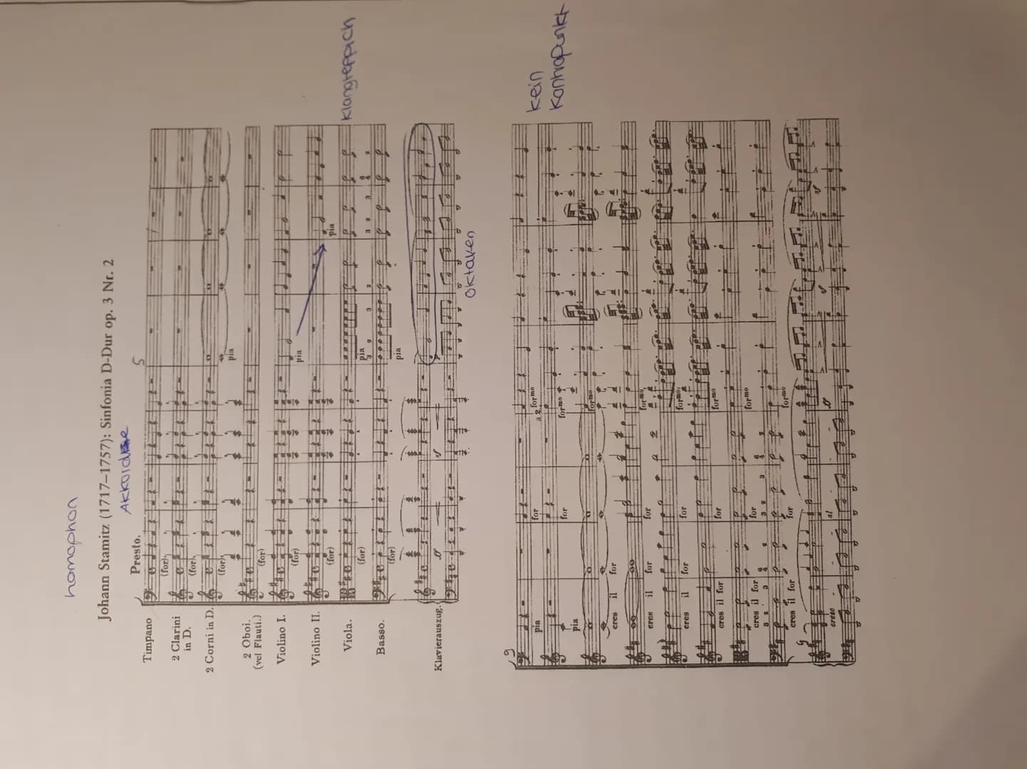 J
Klausur nr. 2
4) Die dritte Variation von Bachs, Vem Himmel hoch" ist
(bis Takt 28) ein dreistimmiger satz in C-Dur, der im
4/4 Takt gespi