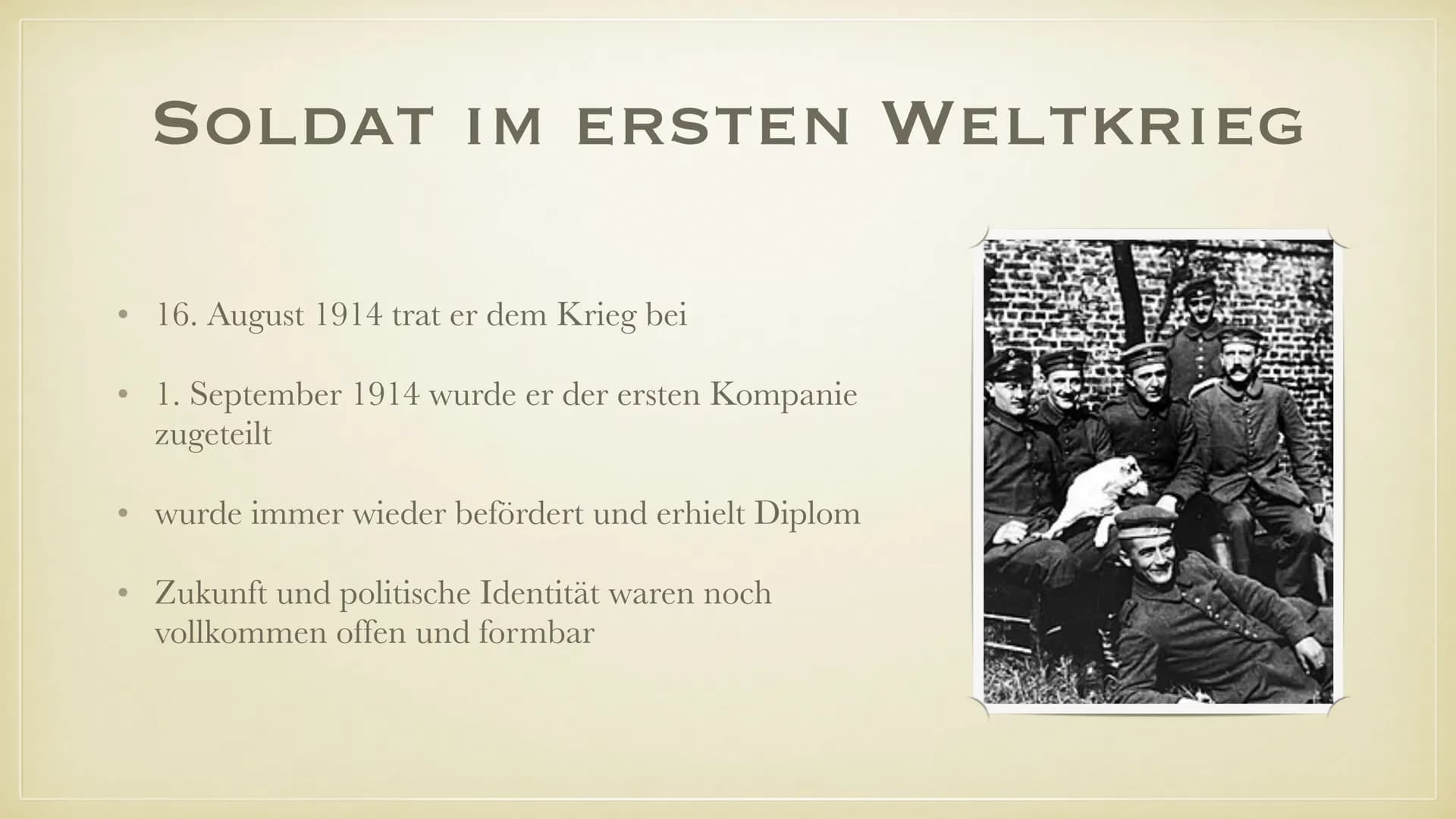 UE
ADOLF HITLER ● Steckbrief
●
●
●
Grundinformationen
Ansichten und Ideologie
Grund für seinen Antisemitismus
Aufstieg zum Führer
Propaganda