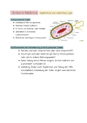 Know 1. EF Biologie Klausur Vorbereitung  thumbnail