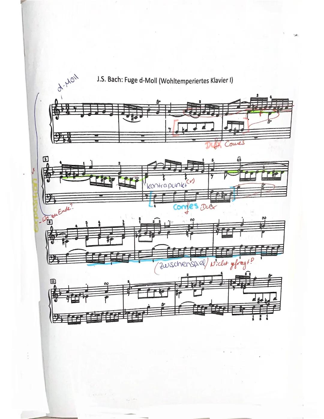 Musik - KA Nr. 1 am 18.11.2021

Name: _______________, 10b

!!!! Noten sind mit Bleistift zu notieren !!!!

Die Fuge

1. Fülle die Lücken au