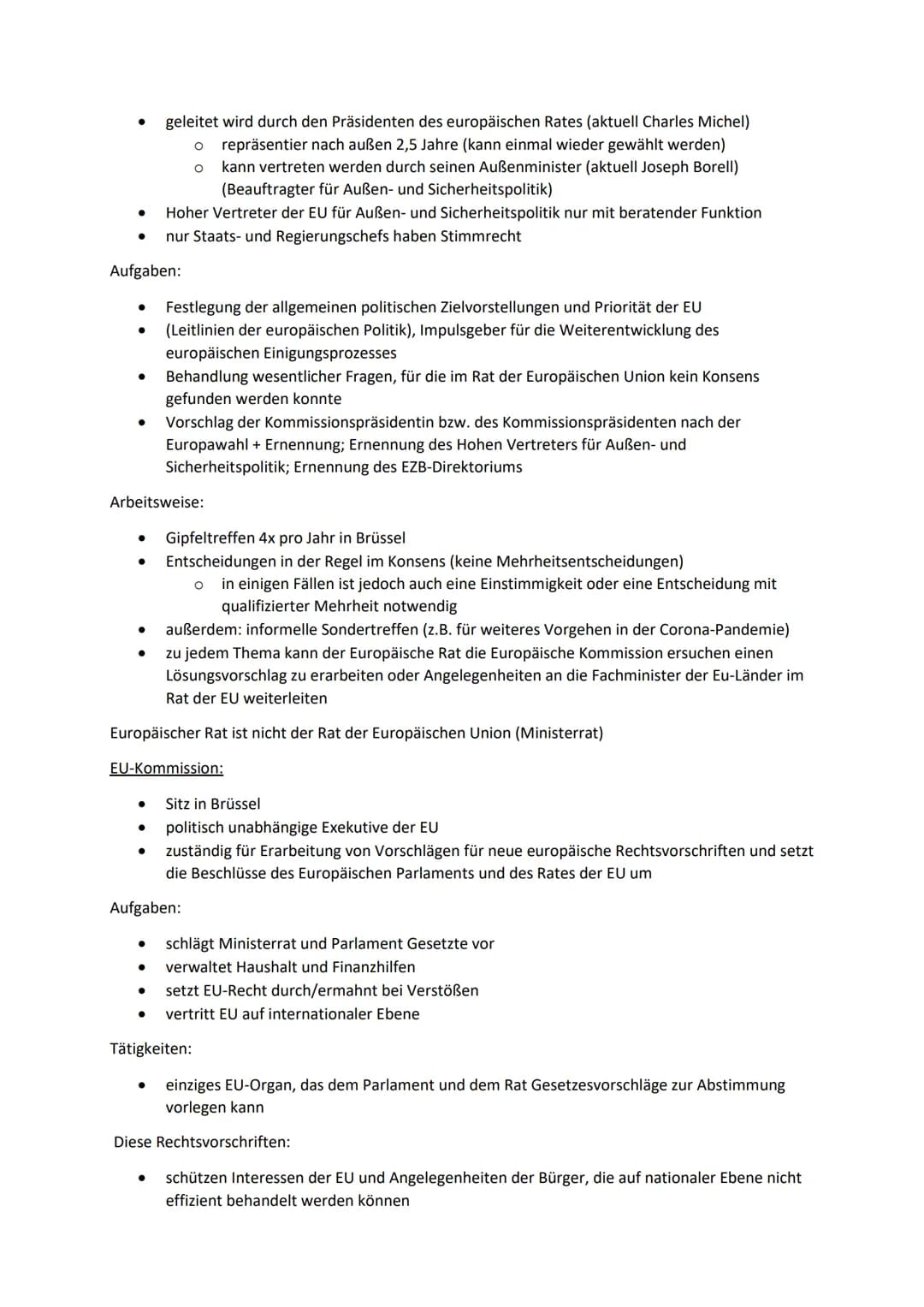 Entwicklung der EU:
Lage Europas vor dem europäischen Einigungsprozess:
● Ländergrenzen wurden immer wieder durch Kriege verändert
● Krieg a