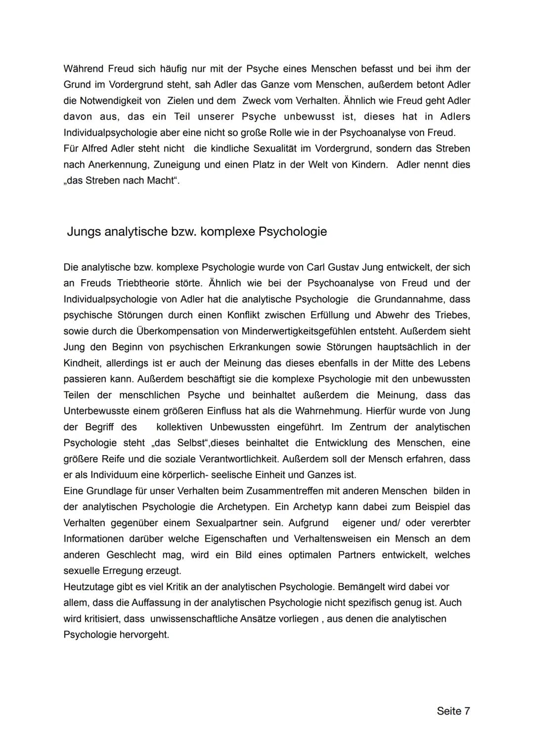 Die Tiefenpsychologie
Seite 1 Inhaltsverzeichnis mit Angabe der Seite
Die Tiefenpsychologie
1
Inhaltsverzeichnis mit Angabe der Seite
2
Einl