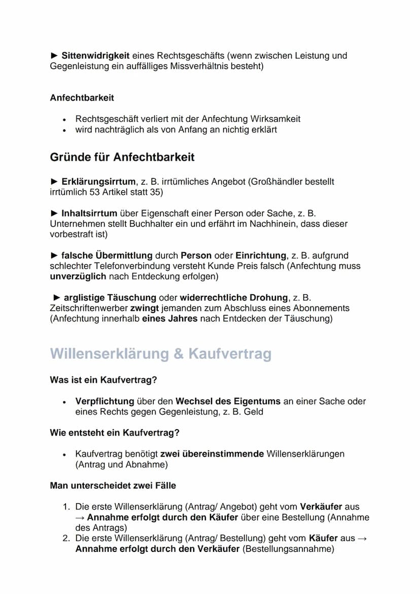 Natürliche & juristische Personen
Natürliche Person
●
●
Juristische Person
●
• juristisches Konstrukt
Klausurvorbereitung
Wirtschaftslehre
●