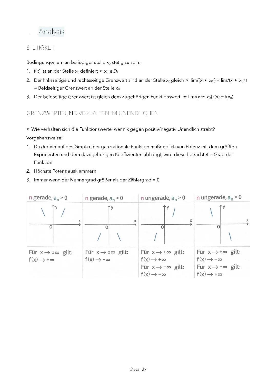 Differentialrechnung