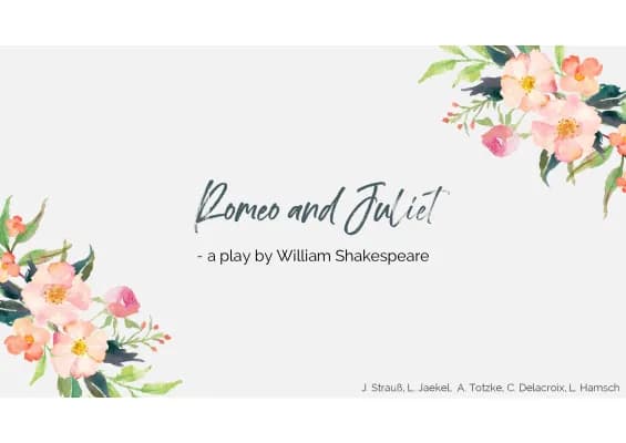 Know William Shakespeare - Romeo and Juliet thumbnail