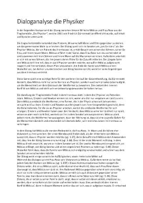 Know Dialoganalyse „die Physiker“ (S.35-42) thumbnail