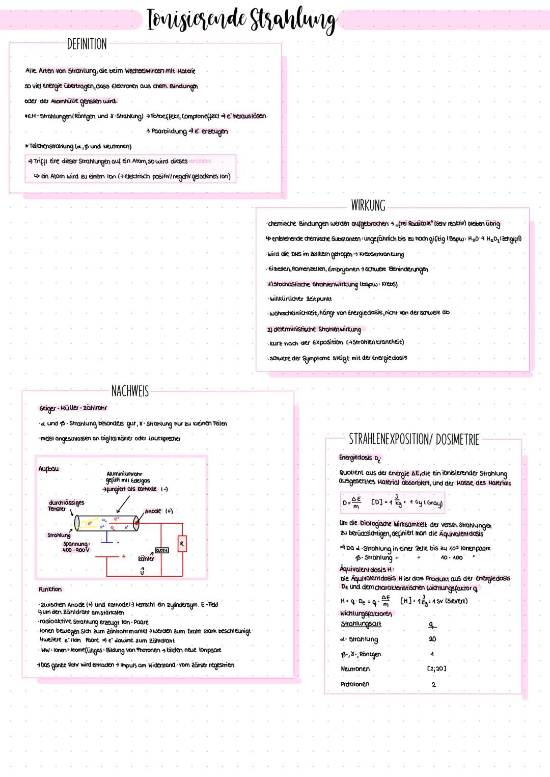 # Vorsicht!
Erhöhte
Strahlung # Kornphysik

AUFBAU EINES ATOMS

- positiv geladener kem + Elektronenhülle

Hulle:

- Elektronen, die sich im