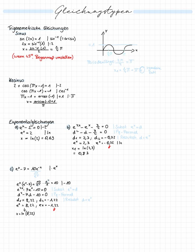 PQ-Formel
- £ ± √ ( € ) ²³ - q
x1//2==
Brüche
1) 4 + 1 = ² + ² == Wenner gleich
2) 4 - 2 = 22 - 2/2 = = = 4 Nenner gleich
5
3) 2 -2=26= 2500