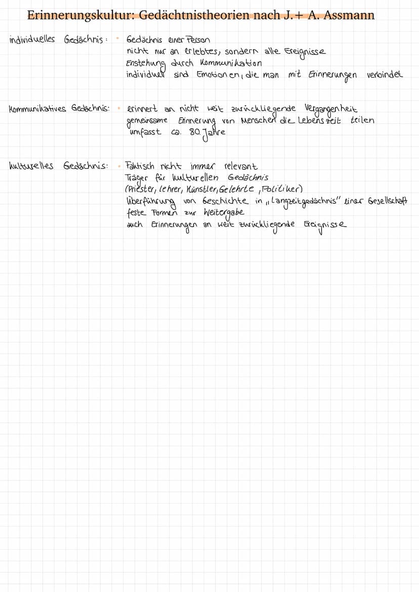 Geschichtskultur und Geschichtsbewusstsein
Geschichtskultur Umgang einer Gesellschaft mit Vergangenheit
Schaffung einer neuen Sicht auf verg
