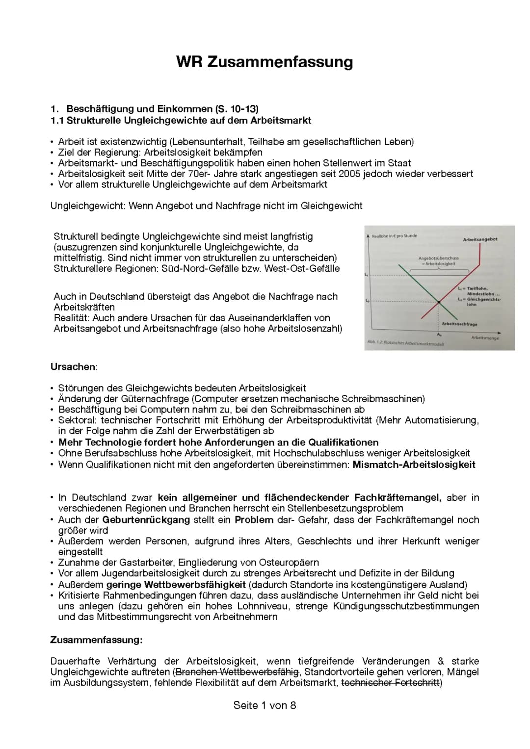 Maßnahmen gegen Arbeitslosigkeit und Rolle der EZB