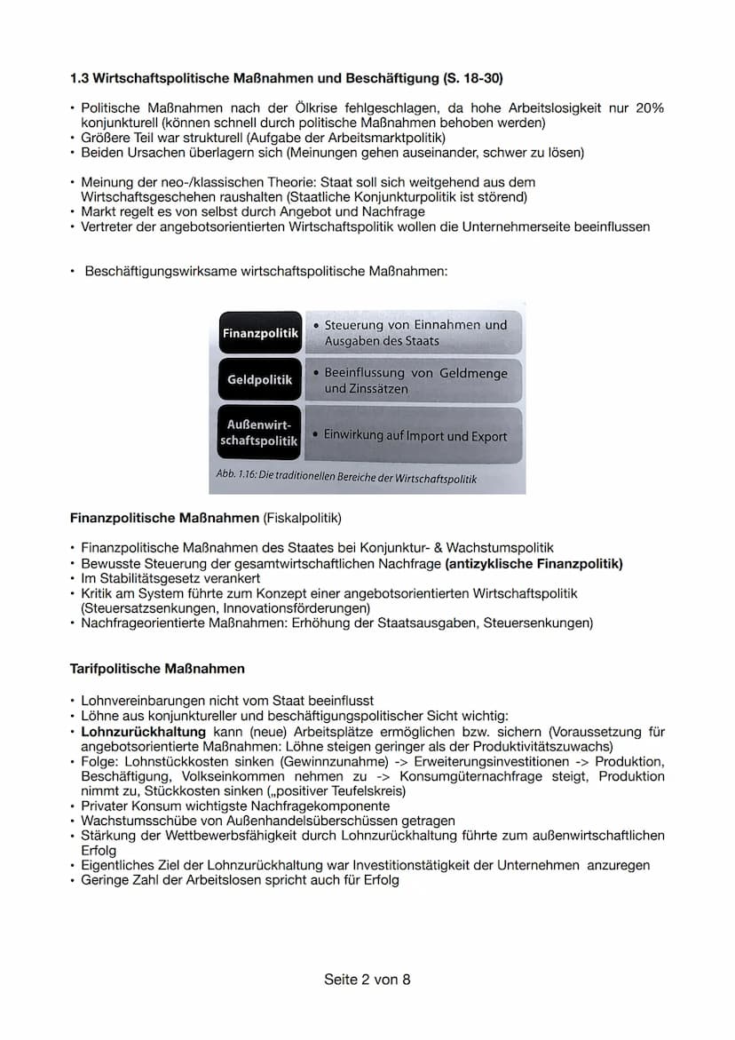 1. Beschäftigung und Einkommen (S. 10-13)
1.1 Strukturelle Ungleichgewichte auf dem Arbeitsmarkt
• Arbeit ist existenzwichtig (Lebensunterha