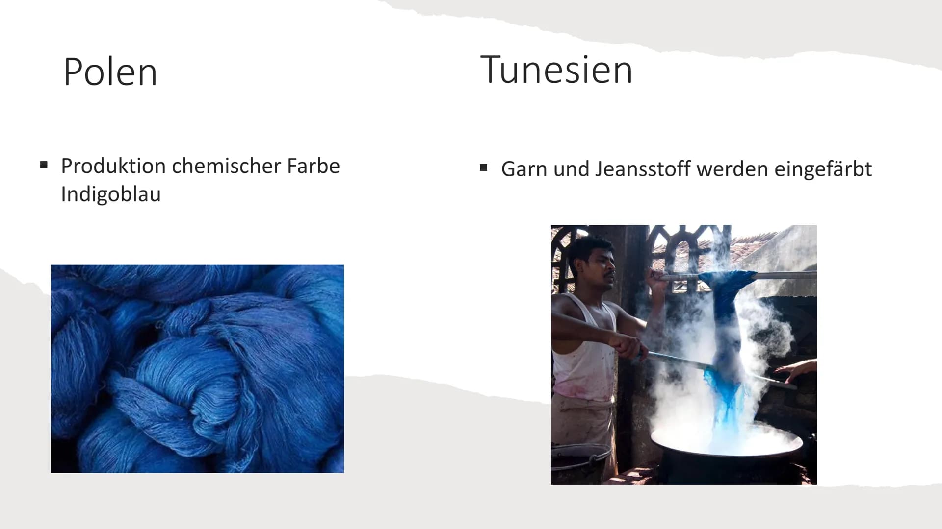 Der Weg der Jeans Inhalt
▪ Bestandteile der Jeans
▪ Herstellung
▪ Endstation Afrika
▪ Auswirkungen auf das Ökosystem
▪ Soziale Auswirkungen
