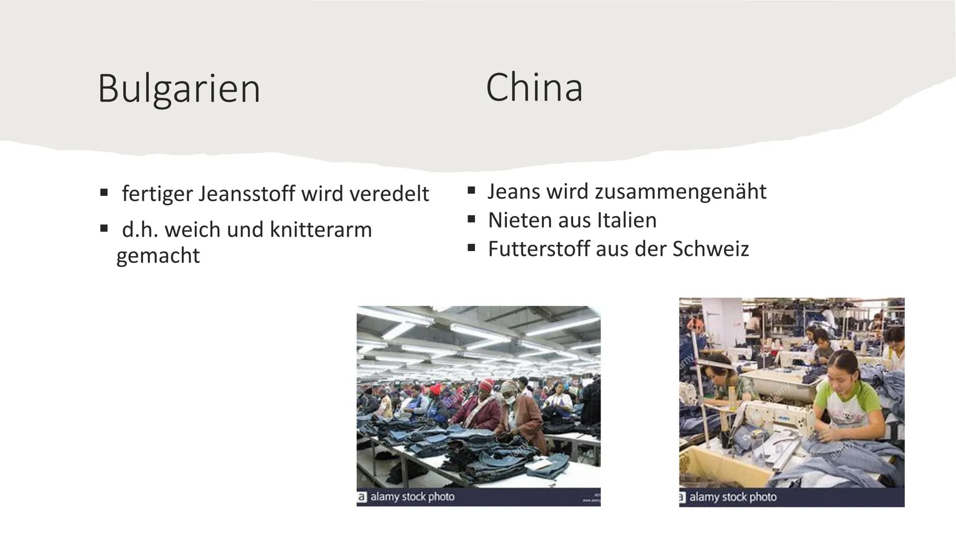 Der Weg der Jeans Inhalt
▪ Bestandteile der Jeans
▪ Herstellung
▪ Endstation Afrika
▪ Auswirkungen auf das Ökosystem
▪ Soziale Auswirkungen
