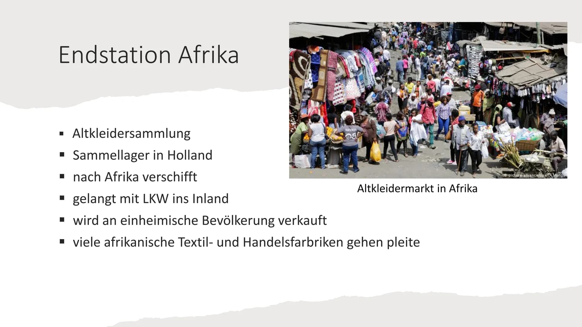 Der Weg der Jeans Inhalt
▪ Bestandteile der Jeans
▪ Herstellung
▪ Endstation Afrika
▪ Auswirkungen auf das Ökosystem
▪ Soziale Auswirkungen
