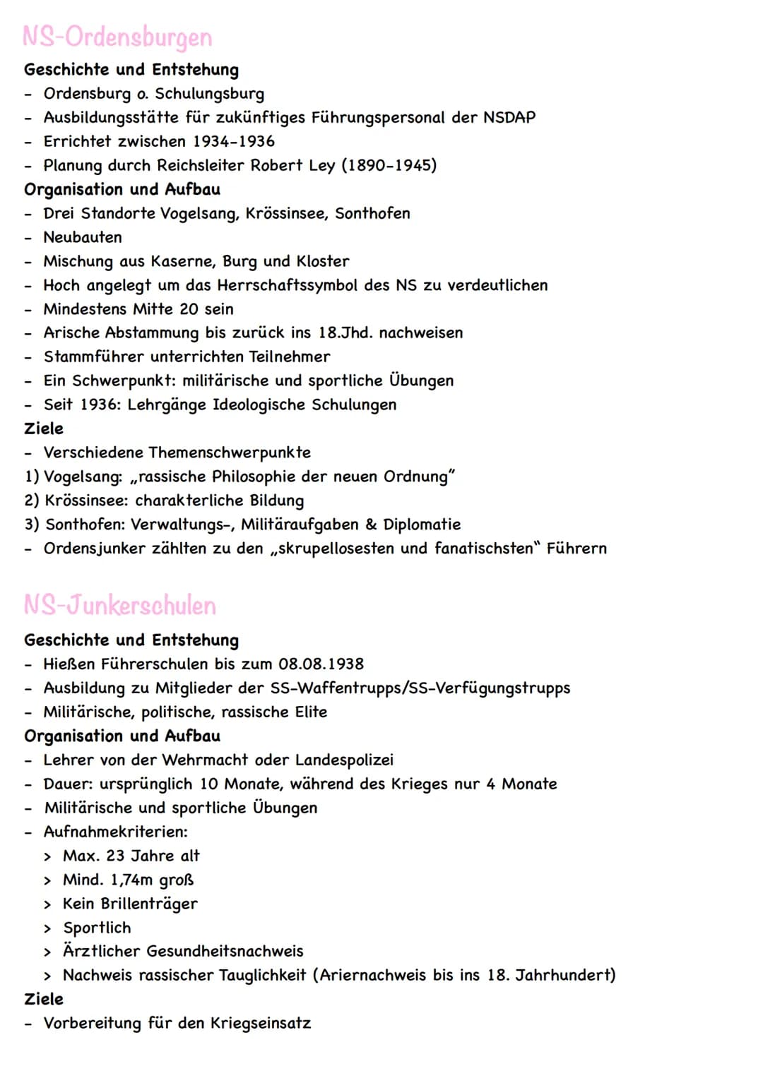 BDM (Bund deutscher Mädel)
Geschichte und Entstehung
Weiblicher Teil der Hitlerjugend
Seit 1923 gab es Mädchenschaften
Gründung 1930 ,,Bund 