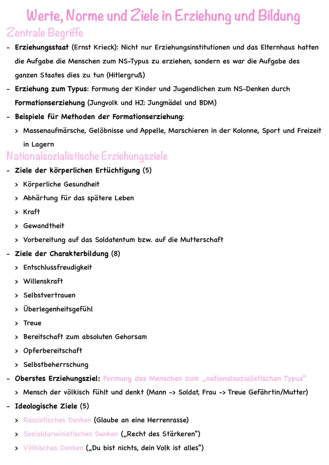 BDM (Bund deutscher Mädel)
Geschichte und Entstehung
Weiblicher Teil der Hitlerjugend
Seit 1923 gab es Mädchenschaften
Gründung 1930 ,,Bund 