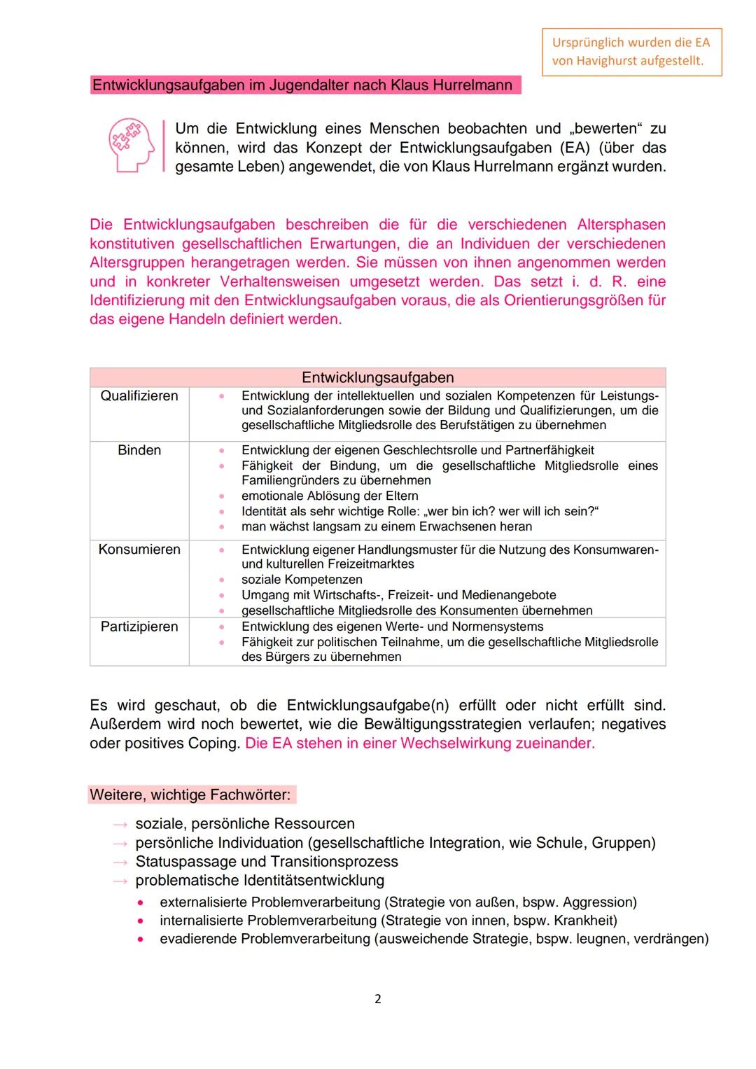 Thema: „Entwicklungs- und Sozialisationsprozesse von Jugendlichen und
jungen Erwachsenen verstehen"
Das Jugendalter
Jugendalter = Adoleszenz