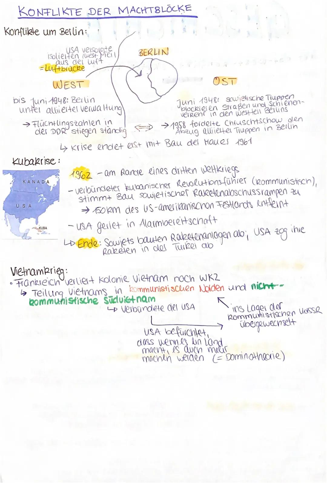 # GESCHICHTE

Der Gst=west-konflikt = e kalter krieg""

Starke wirtschafts
Kraft

militārisen←←
unangreifbar

besaß jesaß als einziges
Land 