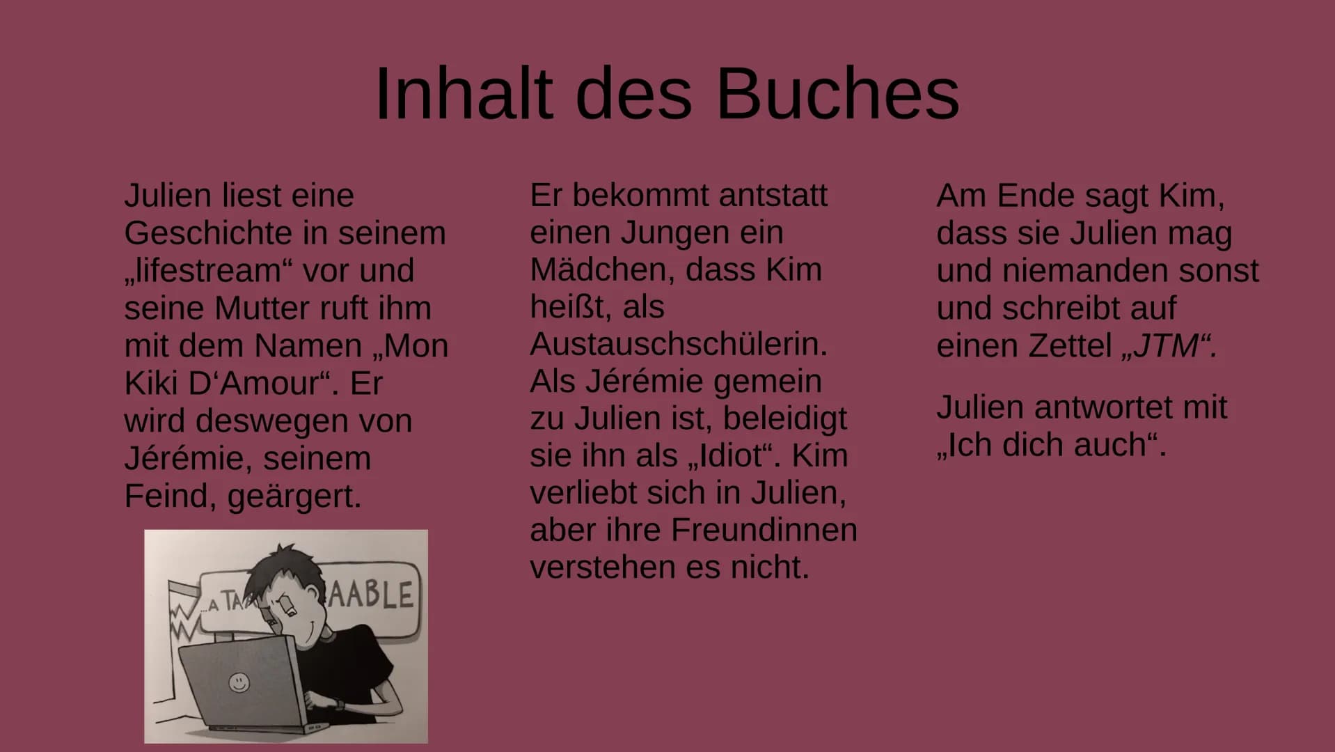 ITM-
fie
JTM-1
Lectures françaises
Marie Gauvillé
JTM - Ich dich auch
Lob
Klett
th auch
JTM
ch
♡
ch
auch
h dich auch! ITM-
fie
JTM-1
Lecture