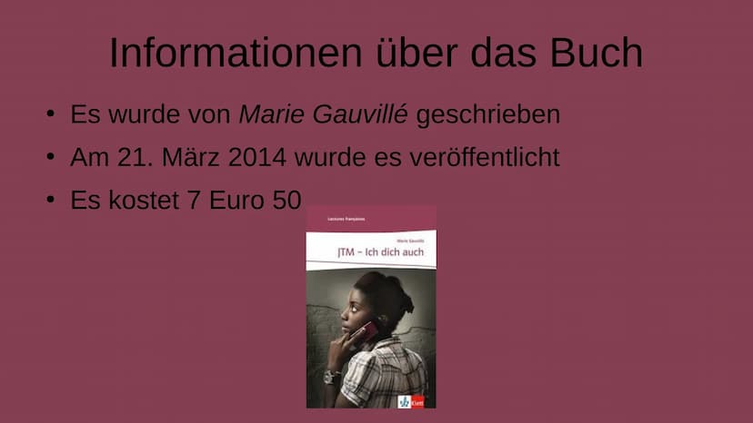 ITM-
fie
JTM-1
Lectures françaises
Marie Gauvillé
JTM - Ich dich auch
Lob
Klett
th auch
JTM
ch
♡
ch
auch
h dich auch! ITM-
fie
JTM-1
Lecture