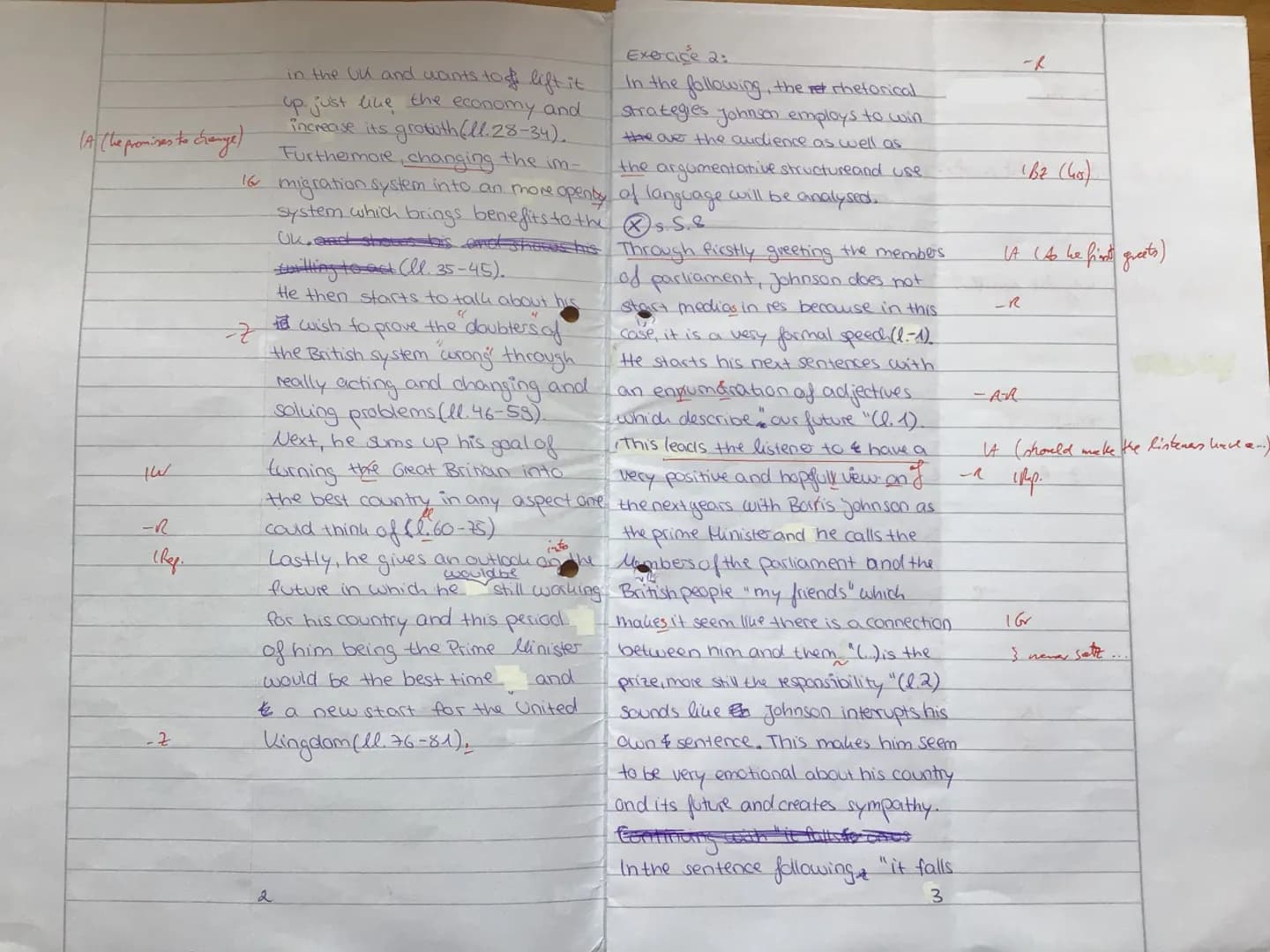 Exam on ,,Isles of Wonder?" -The UK between self-perception
Q1 LK E
and external perspectives.
Assignments:
Part A: Reading and writing comp