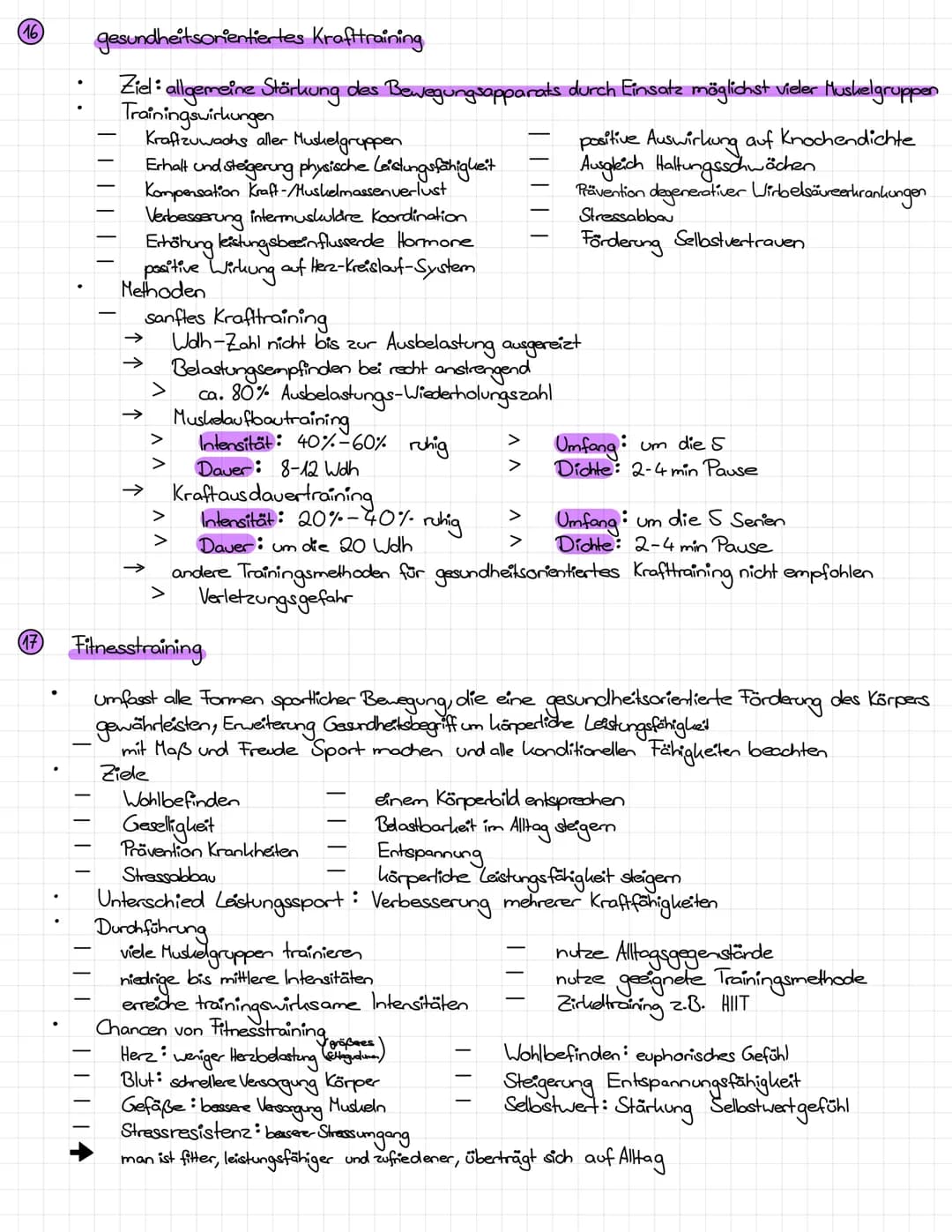 Kraft
11 Grund Krafttraining
Vermeidung degenerativer Erkrankungen des Bewegungsapparats (Rückenschmerzen, etc.)
Verringerung Verletzungsgef