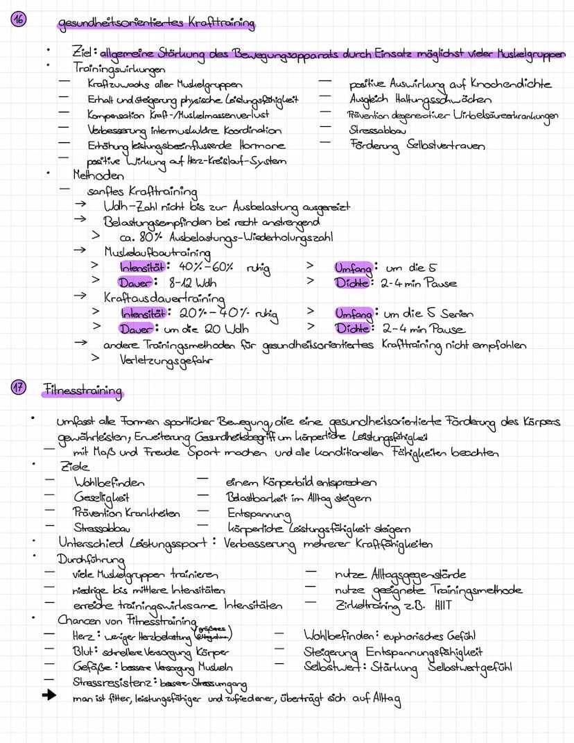 Kraft
11 Grund Krafttraining
Vermeidung degenerativer Erkrankungen des Bewegungsapparats (Rückenschmerzen, etc.)
Verringerung Verletzungsgef