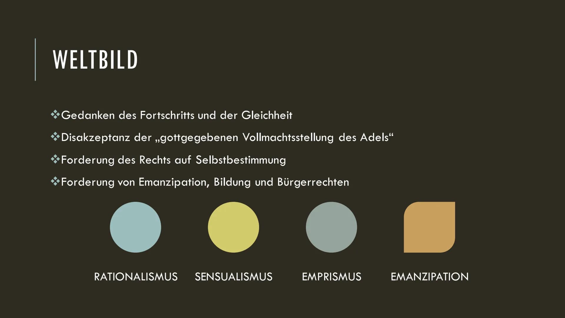 Tactus.
Aa
n'T
Odoradus
Gustus
Visus
Auditus.
DIE EPOCHE DER
AUFKLÄRUNG
atita
Anima
est
in Spinali medulla
Cerebri parte
Ethay Virtus
1685 1