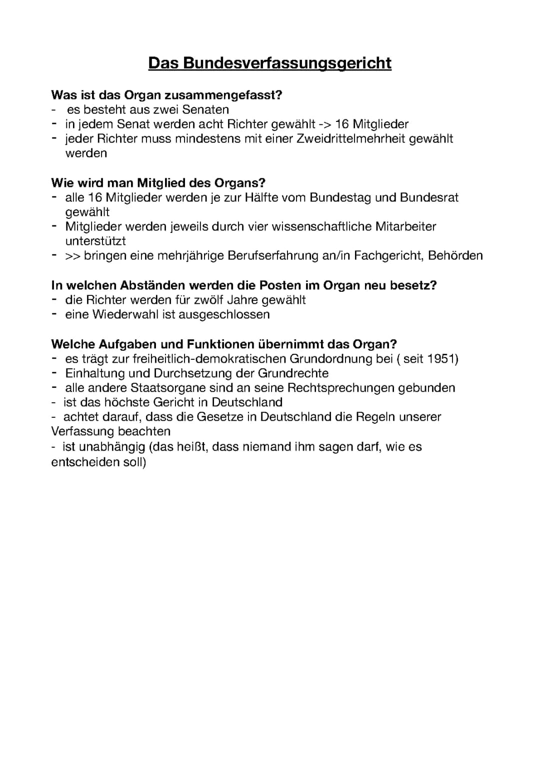 Bundesverfassungsgericht 
