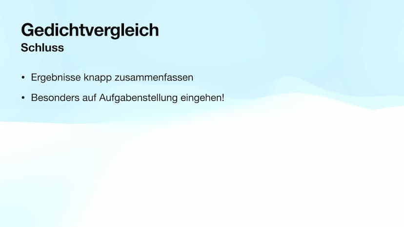 Methoden
Abi 23 NRW - Deutsch LK ●
●
●
Gedichtinterpretation ✓
Gedichtvergleich ✔
Szenenanalyse ✔
Sachtext ✔
Kurzgeschichte ✓
Erörterung (zu