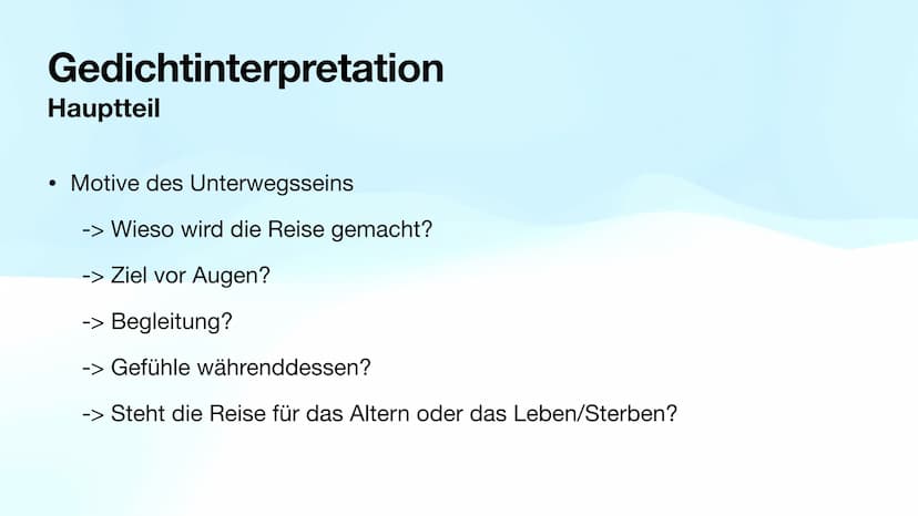 Methoden
Abi 23 NRW - Deutsch LK ●
●
●
Gedichtinterpretation ✓
Gedichtvergleich ✔
Szenenanalyse ✔
Sachtext ✔
Kurzgeschichte ✓
Erörterung (zu