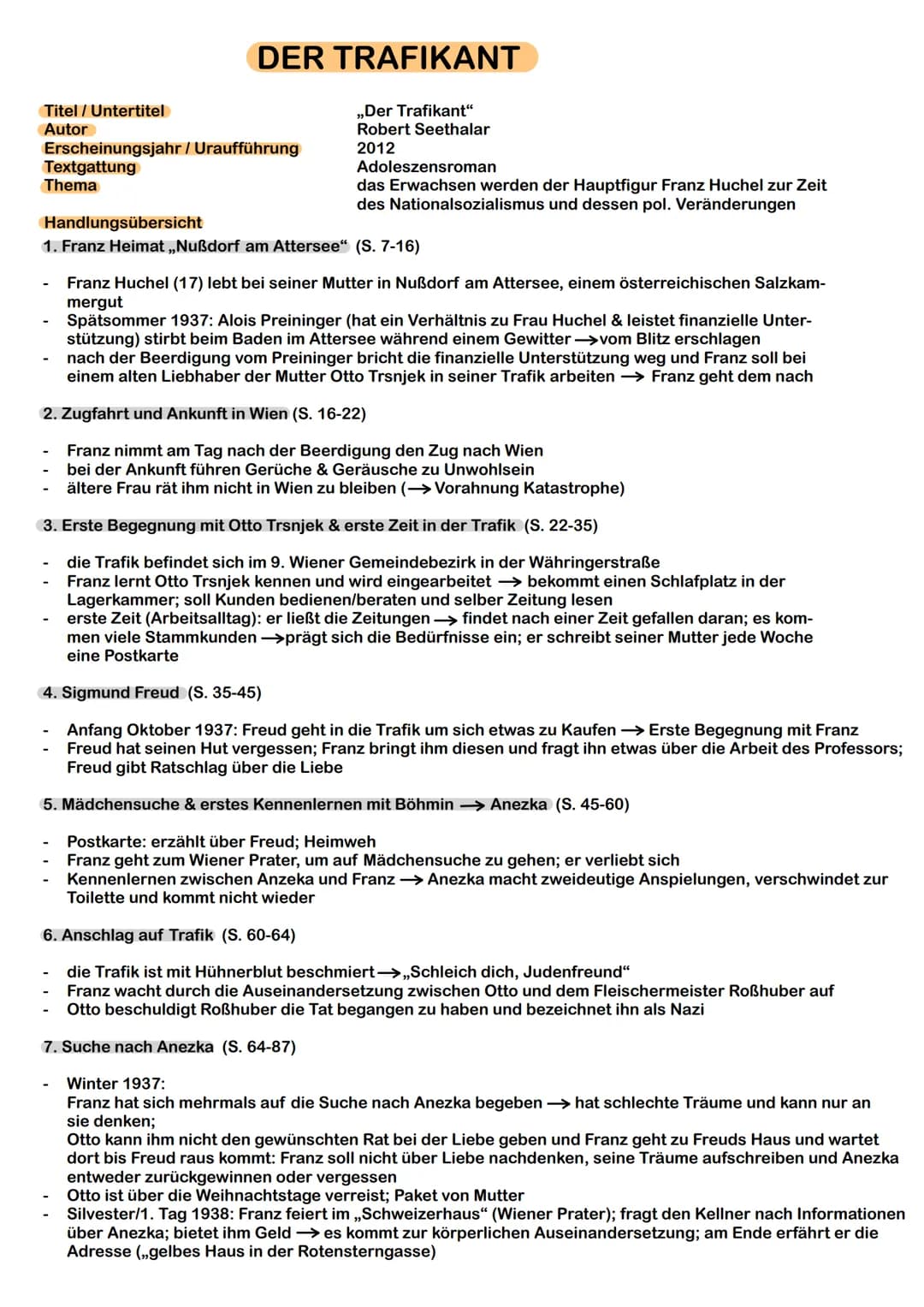 Titel / Untertitel
Autor
DER TRAFIKANT
,,Der Trafikant"
Robert Seethalar
2012
Erscheinungsjahr / Uraufführung
Textgattung
Thema
Adoleszensro