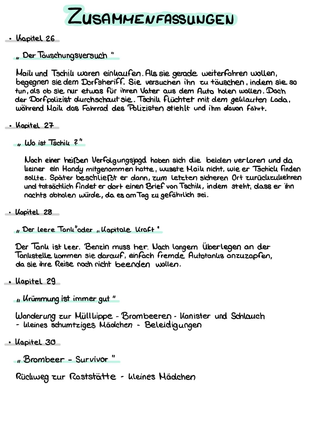 .
.
Kapitel 31
Ihr Schwachlöpfe"
Tschil und Mail versuchen bei einem anderen Auto den Tanu
anzuzapfen, aber sie schaffen es einfach nicht de