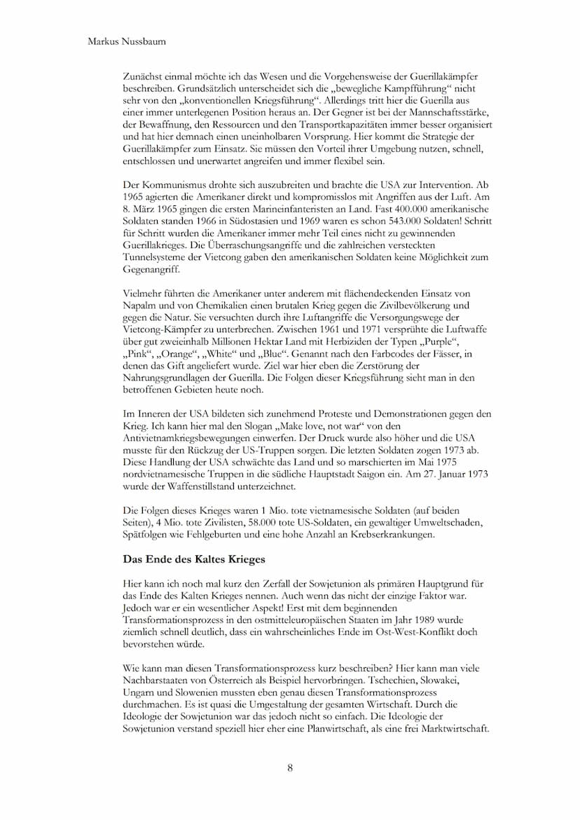 KALTER KRIEG
BIPOLARE WELT
MARKUS NUSSBAUM
(17 STUNDEN) Markus Nussbaum
KALTER KRIEG
1. VORWORT
3.
2. KALTER KRIEG NACH DEM ZWEITEN WELTKRIE