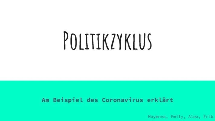 Know Politikzyklus - Coronavirus thumbnail