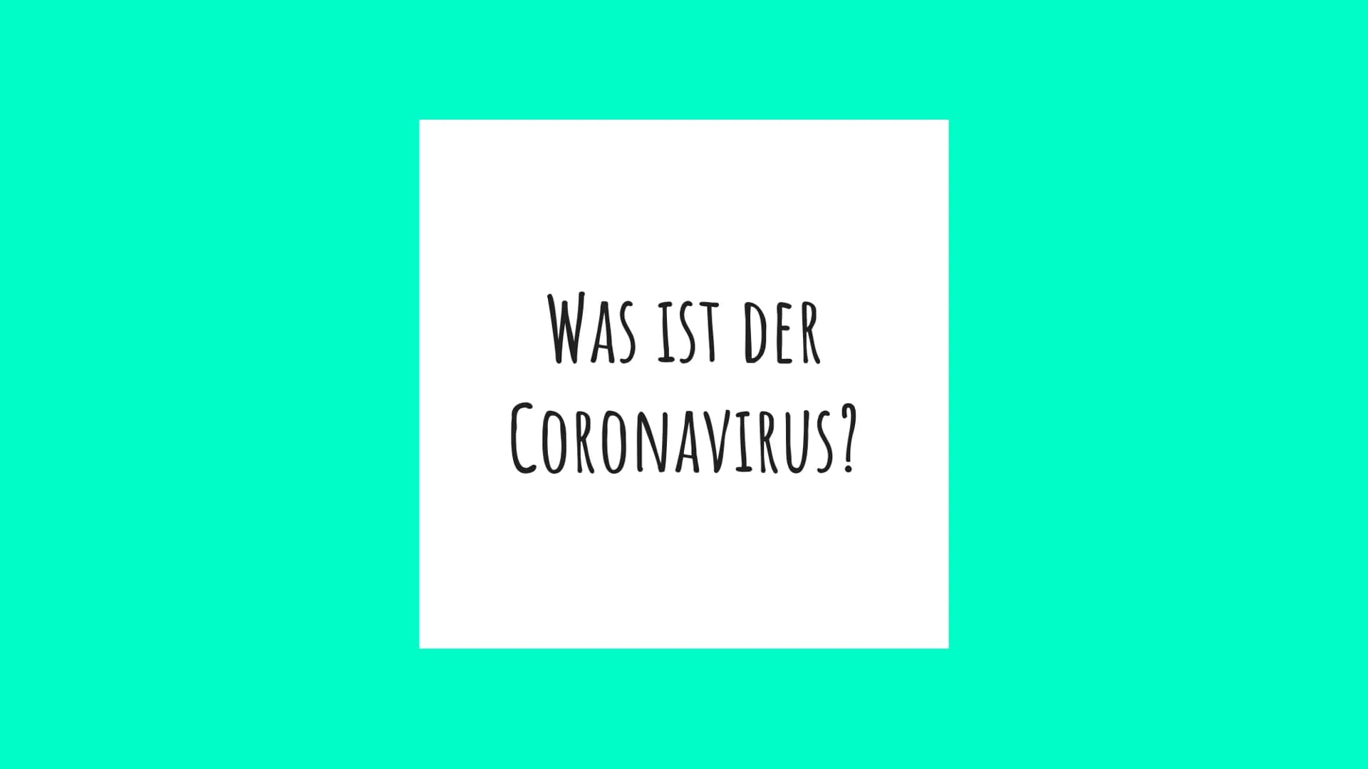 POLITIKZYKLUS
Am Beispiel des Coronavirus erklärt
Mayenna, Emily, Alea, Erik INHALTSVERZEICHNIS
Was ist der Coronavirus überhaupt?
Coronavir