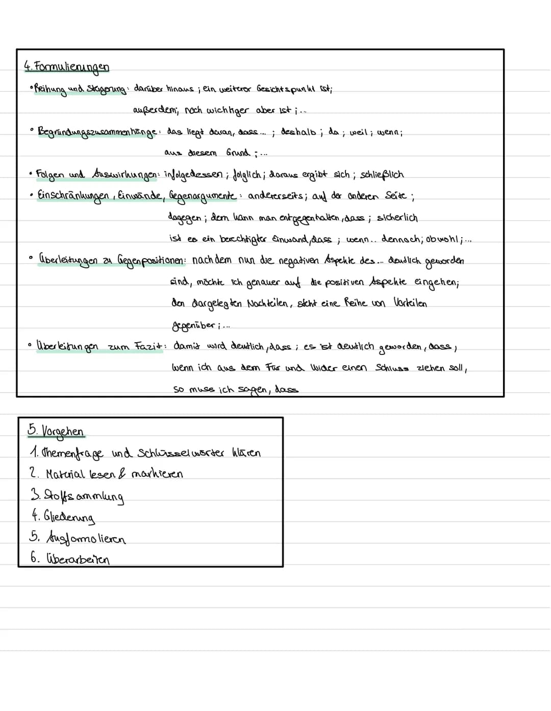 Dialektische Erörterung
1. Aufbau
1.1 Sanduhrprinzip
Einleitung
1. These (Gegenseite)
Argument 1
Argument 2
Argument 3/
2.These
Argument 1
A