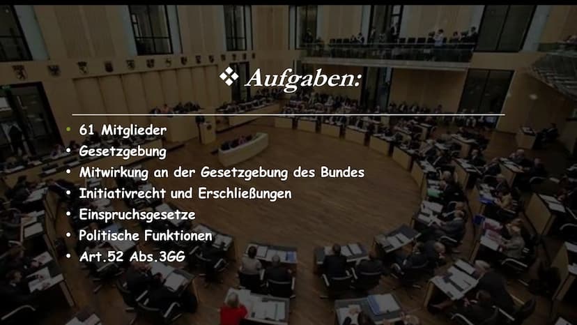 Der Bundesrat
Von: Al Massalmeh Btoul und
Altally Nagham ●
●
●
●
Gliederung:
Allgemeine Informationen
Zusammensetzung des Bundesrats
Funktio
