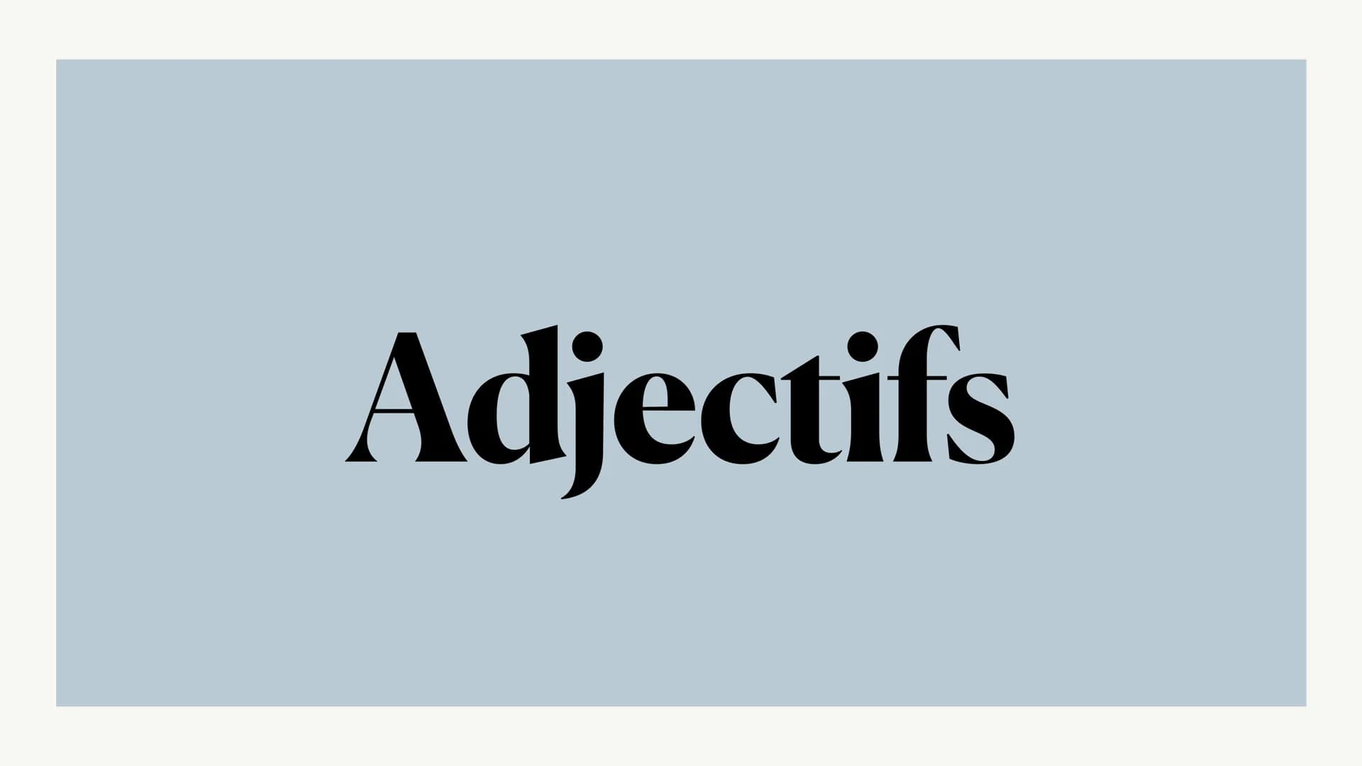 Les adjectifs et les adverbes
avec-ment
Johannes Steidl et Leni Stella König 1.
2.
3.
4.
5.
6.
Structure de la présentation
Was sind Adjekti