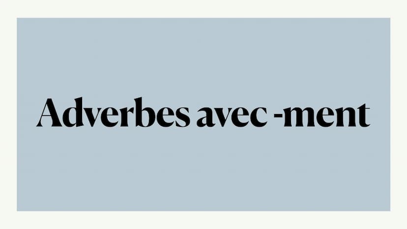 Les adjectifs et les adverbes
avec-ment
Johannes Steidl et Leni Stella König 1.
2.
3.
4.
5.
6.
Structure de la présentation
Was sind Adjekti